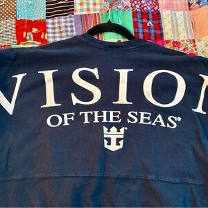 Royal Caribbean Cruise Vision of the Seas Navy spirit jersey